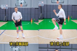 篮球训练后拉伸动作视频教程
